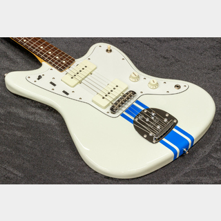 Fender2023 Collection MIJ Traditional 60s Jazzmaster Olympic White With Blue Competition Stripe #JD230130