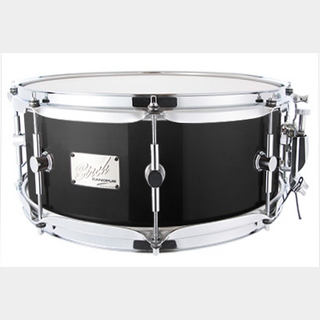 canopusBirch Snare Drum 6.5x14 Solid Black Mat LQ