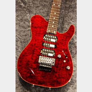 SCHECTER 【クロサワ楽器名古屋店限定モデル】KR-KC-2-24-MH/BCH/R -Black Cherry- 3.86kg【極上のキルトメイプル】