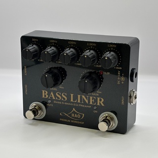 ベース HAO/BASS LINER/BLACK DIAMOND ベース用プリアンプ】ベース用プリアンプの定番HAO BASSLINERに