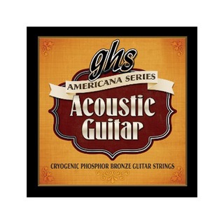 ghsS435 Americana Series Phosphor Bronze MEDIUM 013-056 アコースティックギター弦×3セット
