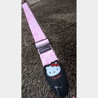 Fender  Fender x Hello Kitty Pink Poly Strap, 2"