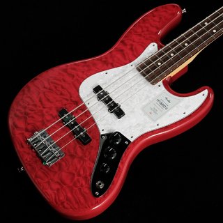 Fender 2024 Collection Made in Japan Hybrid II Jazz Bass QMT Rosewood Fingerboard Red Beryl [重量:4.36㎏]【