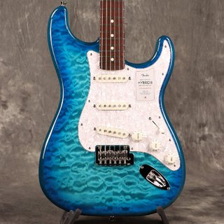 Fender 2024 Collection Made in Japan Hybrid II Stratocaster QMT Aquamarine フェンダー [限定モデル][S/N JD24