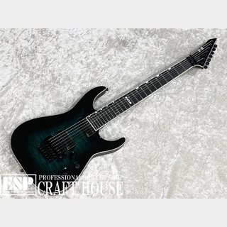 E-II HORIZON FR-7 QM / Black Turquoise Burst