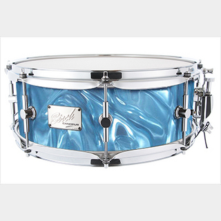 canopusBirch Snare Drum 5.5x14 Aqua Satin