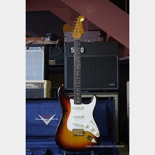 Fender Custom Shop Artisan Korina Stratocaster Chocolate 3-Color Sunburst [S/N : CZ572628]