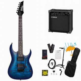 Ibanez Gio Series GRGA120QA-TBB (Transparent Blue Burst)  [海外仕様イシバシ独占販売モデル] YAMAHA GA15IIア