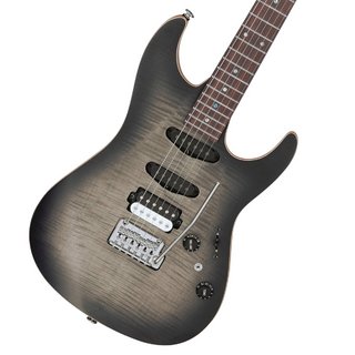 IbanezPrestige Tom Quayle Signature Model TQM2-CUF (Charcoal Black Burst Flat) アイバニーズ【御茶ノ水本店