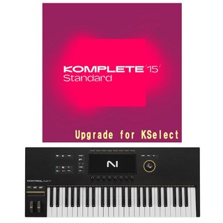 NATIVE INSTRUMENTS KONTROL S49 MK3 + Komplete 15 Standard Upgrade for S-Series MK3【予約商品・9/23以降出荷予定】【予...