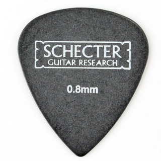 SCHECTERSPT-MP10 BK ティアドロップ型 MEDIUM ポリアセタール ギターピック×50枚