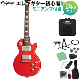 Epiphone Power Players LP LR エレキギター初心者14点セット【ミニアンプ付き】 レスポール 7/8サイズミニギター