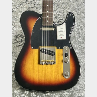 Fender Made in Japan  Hybrid II Telecaster/Rosewood -3-Color Sunburst- #JD24017752【3.30kg】