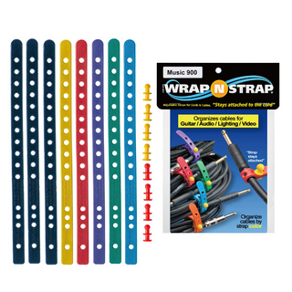 STARTECH Wrap-N-Strap 900M ラバー製ケーブルタイ 9インチ 8本パック