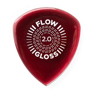 Jim Dunlop FLOW GLOSS PICK 550R (2.0mm)