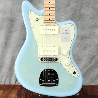 Fender 2024 Collection Made in Japan Hybrid II Jazzmaster Maple Fingerboard Flame Celeste Blue  【梅田店】