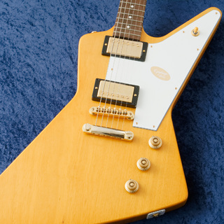 Epiphone Inspired By Gibson Custom Shop Korina 1958 Explorer -Aged Natural-【#23071531432】