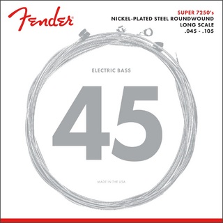 Fender7250M ベース弦 ミディアムゲージ 045-105 073-7250-406