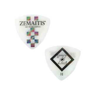 ZemaitisZP-15 TR/H WH Polyacetal Guitar Picks トライアングル ピック×20枚