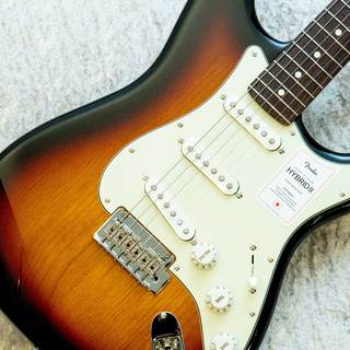 Fender Made in Japan Hybrid II Stratocaster Rosewood Fingerboard -3-Color Sunburst-【#JD24006954】