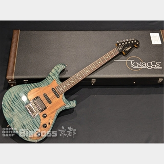 Knaggs GuitarsSevern Trem HSS #1515 / Trquoise/xPurf