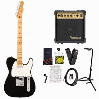 Fender Player II Telecaster Maple Fingerboard Black フェンダー PG-10アンプ付属エレキギター初心者セット【WEB