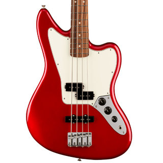 FenderPlayer Jaguar Bass Candy Apple Red/,Pau Ferro