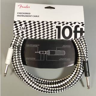 Fender PRO10INSTCABLECHECKR　ケーブル　10ft 約3ｍ