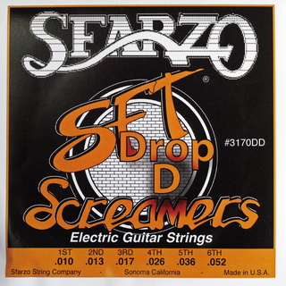 SfarzoSFT Screamers 3170DD .010-.052 エレキギター弦