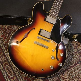 Gibson Custom Shop Historic Reissue 1961 ES-335TD VOS Vintage Burst s/n 130073【3.68kg】