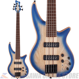 Jackson Pro Series Spectra Bass SBA V, Caramelized Jatoba Blue Burst (ご予約受付中)