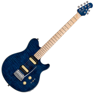 Sterling by MUSIC MAN SUB AX3FM NBL (NEPTUNE BLUE) 【トップにフレイム・メイプルを施したAXIS】