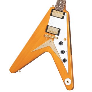 Epiphone Inspired by Gibson Custom 1958 Korina Flying V Aged Natural [2NDアウトレット特価] エピフォン フライ
