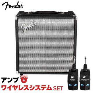 Amazon.com: Fender Rumble 25 Bass Combo Amplifier Bundle