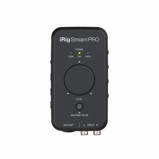 IK Multimedia iRig Stream Pro 4イン/2アウト ストリーミング・オーディオインターフェイス【WEBSHOP】