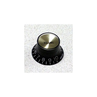 Montreux Selected Parts / Metric Reflector Knob Volume BK (Gold Top) [8855]