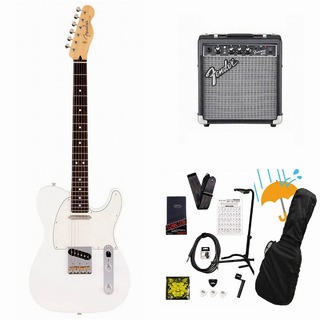 FenderMade in Japan Hybrid II Telecaster Rosewood FB Arctic White Fender 10Wアンプ付属エレキギター初心者セ