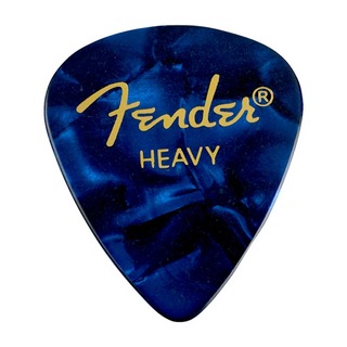 Fender フェンダー 351 Shape Blue Moto Heavy ギターピック 12枚入り