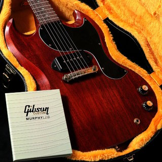 Gibson Custom Shop Murphy Lab 1963 SG Junior Lightning Bar Ultra Light Aged Cherry(重量:2.75kg)【渋谷店】