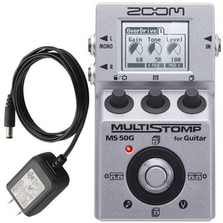 ZOOM MULTI STOMP MS-50G for Guitar + AD-16A/D SET