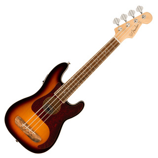 Fenderフェンダー Fullerton Precision Bass Uke Walnut Fingerboard べっ甲柄 エレクトリックベースウクレレ