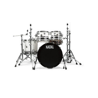 NATALKTW-TJ-WBK1 Cafe Racer Black White Split ドラムセット