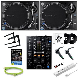 Pioneer Dj PLX-1000 + DJM-450 ターンテーブルDJ初心者11点セット