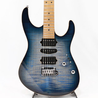 Suhr Modern Plus / Roasted Maple / Faded Trans Whale Blue Burst