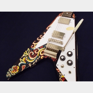 Epiphone Jimi Hendrix"Love Drops" Flying V Ebony