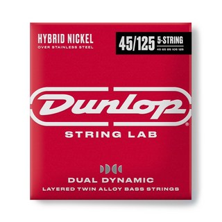 Jim DunlopDual Dynamic Layered Twin Alloy Hybrid Wound Nickel Bass 5Strings [DBHYN45125]
