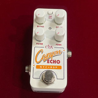 Electro-HarmonixPico Canyon Echo 【高機能な小型デジタルディレイ】【9Vアダプター付き】
