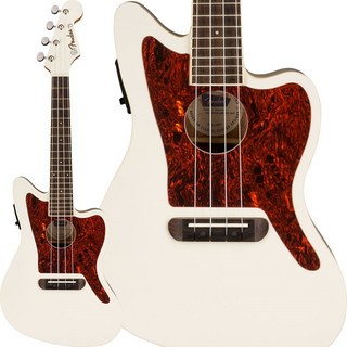 Fender Acoustics FULLERTON JAZZMASTER UKE (Olympic White) 【お取り寄せ)