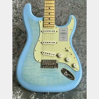 Fender ～2024Collection ～Made in Japan Hybrid II ST FMT/Maple -Celeste Blue- #JD24031130【3.37kg】