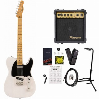 Squier by FenderClassic Vibe 50s Telecaster Maple Fingerboard White Blonde PG-10アンプ付属エレキギター初心者セット【